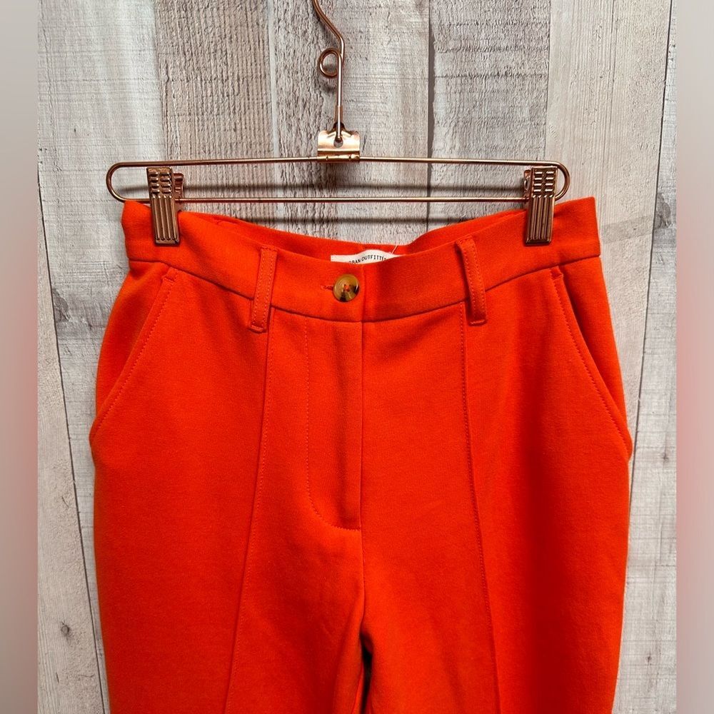 Urban Outfitters Orange High-Waisted Trousers - Picture 3 of 9